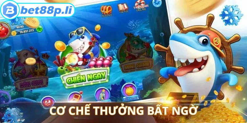 Bắn cá BET88 tạo nên không gian đại dương hấp dẫn, cuốn hút