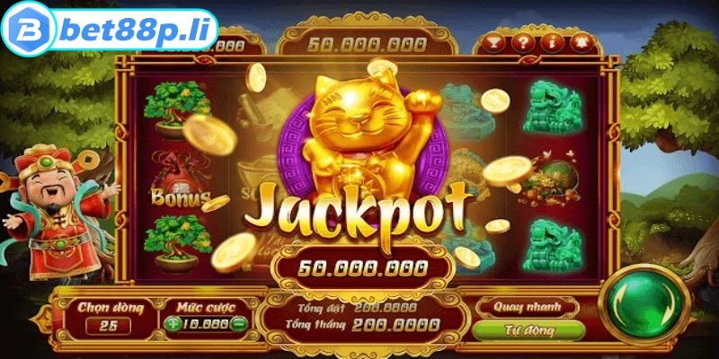 Sảnh nổ hũ BET88 đỉnh cao